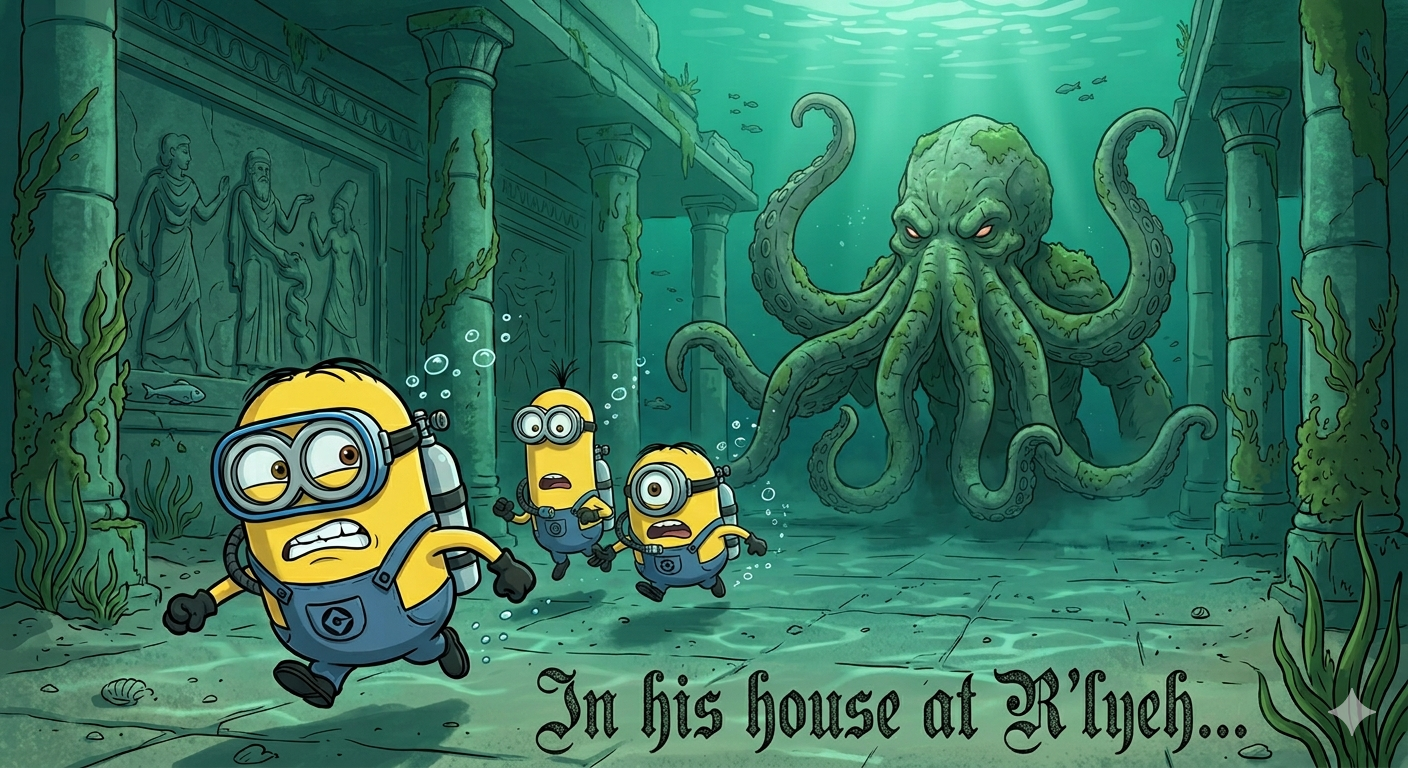 Minions serving the great Cthulhu — site under construction